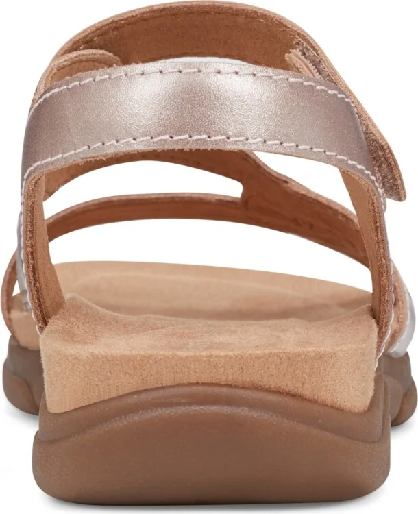 Easy Spirit Women's Minny Round Toe Casual Flat Sandals - Image 11