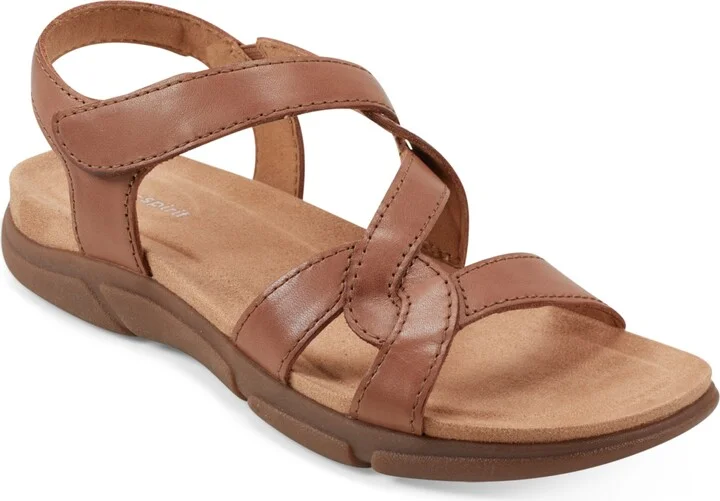 Easy Spirit Women's Minny Round Toe Casual Flat Sandals
