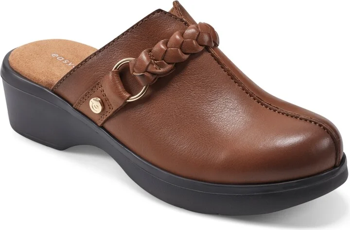 Easy Spirit Women's Penelope Braided Slip-On Mules
