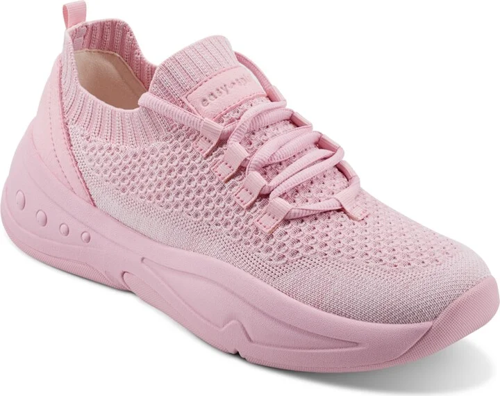 Easy Spirit Women's Power Knit Lightweight Slip-On Sneakers
