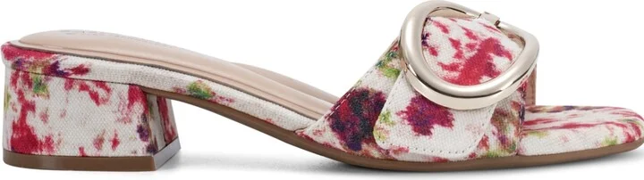 Easy Spirit Women's Roxana eFlex Buckle Block Heel Sandals - Image 2