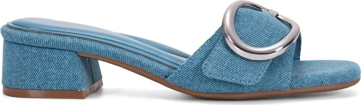 Easy Spirit Women's Roxana eFlex Buckle Block Heel Sandals - Image 10