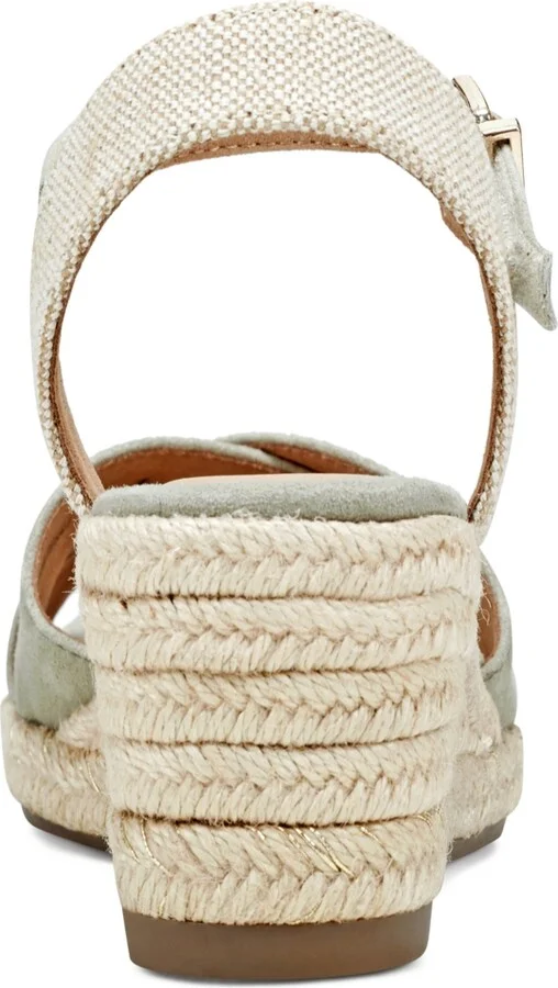 Easy Spirit Women's Shandra Ankle Strap Round Toe Wedge Sandals - Image 3