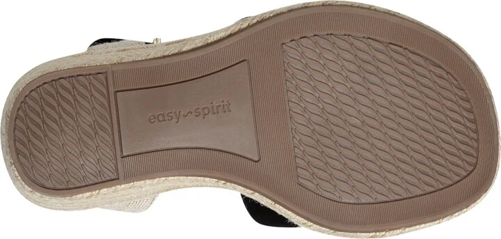 Easy Spirit Women's Shandra Ankle Strap Round Toe Wedge Sandals - Image 8