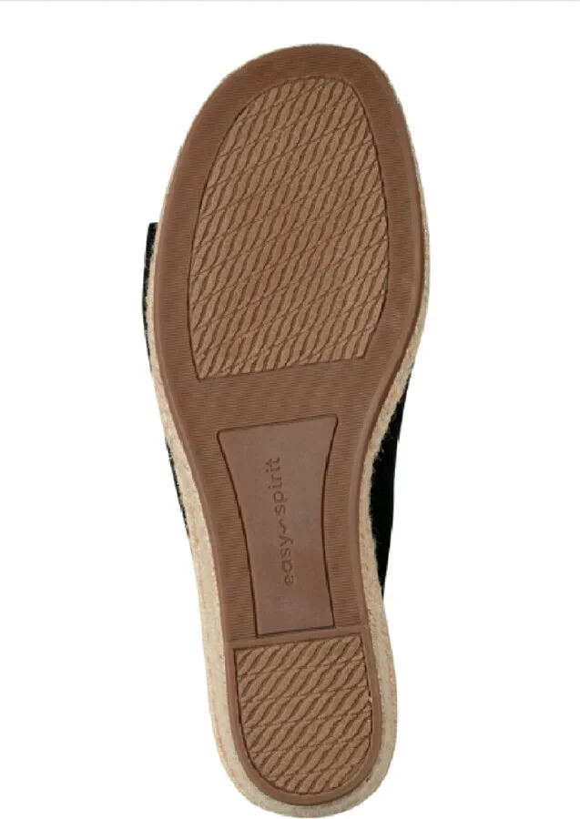 Easy Spirit Women's Shanice Espadrille Wedge Sandals - Blue/Silver - Image 9