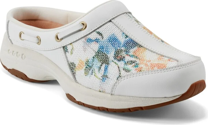 Watercolor Floral,white Leather