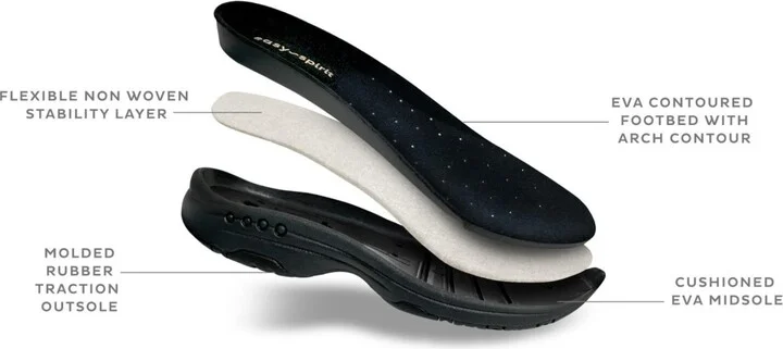 Easy Spirit Women's Traveltime Slip-On Mule Walking Sneakers - Image 6