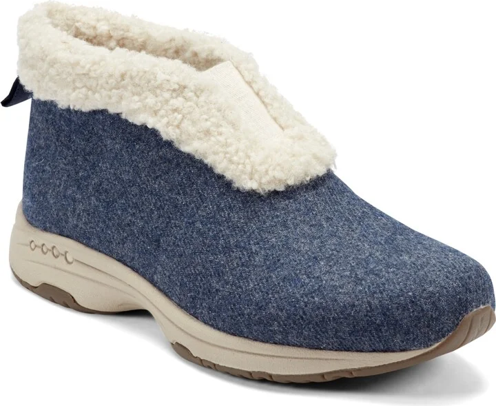 Easy Spirit Women's Treepose Cozy Slipper Booties