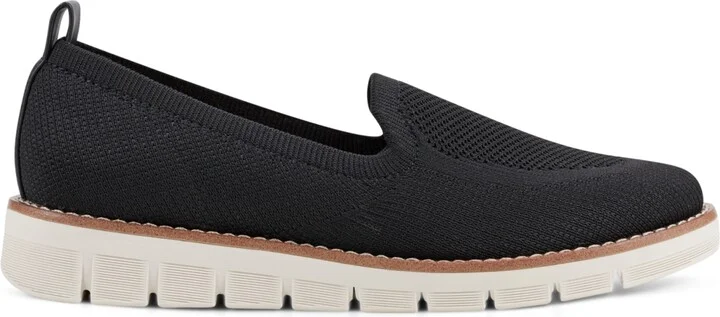 Easy Spirit Women's Valina Knit Easy-On Flat Loafers - Image 9