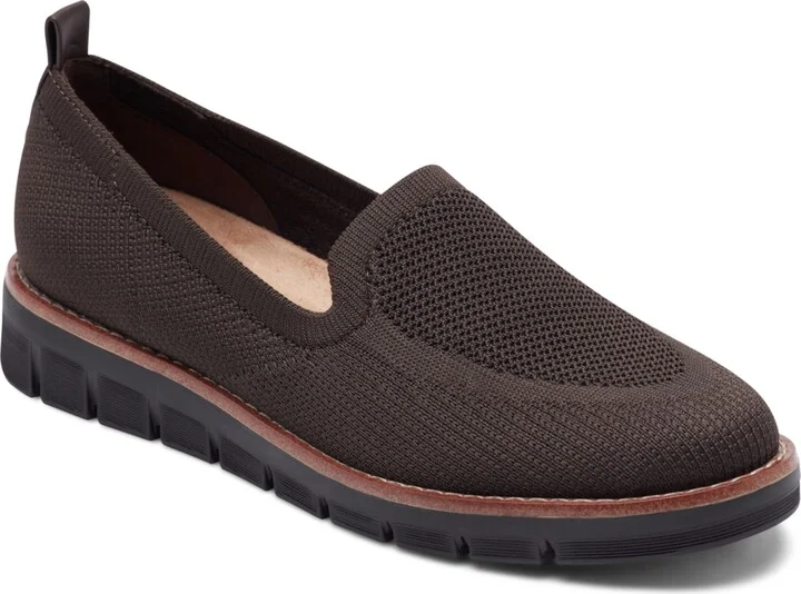 Easy Spirit Women's Valina Knit Easy-On Flat Loafers