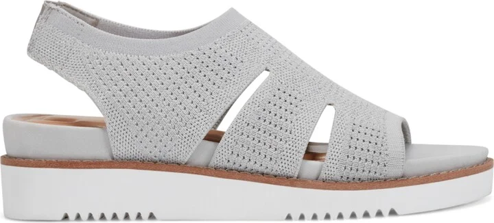 Easy Spirit Women's Winslow Lightweight Knit Sandals - Beige/Gold - Image 6
