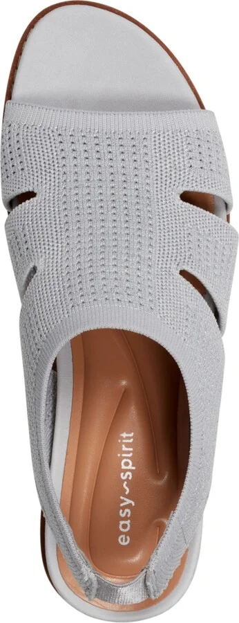 Easy Spirit Women's Winslow Lightweight Knit Sandals - Beige/Gold - Image 8