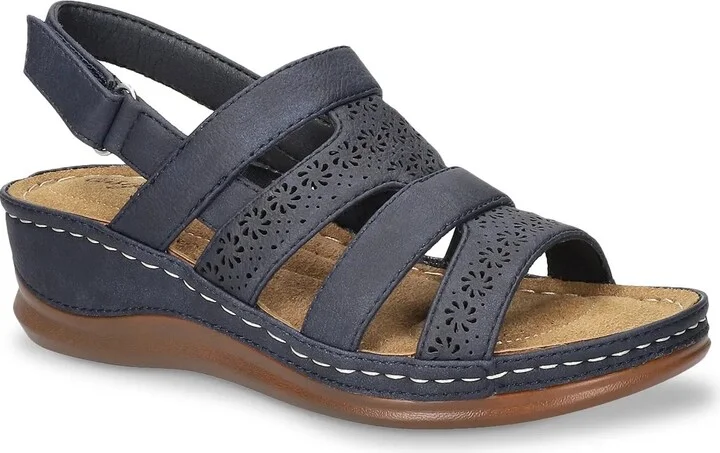 Easy Street Alexi Wedge Sandal