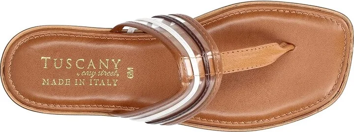 Easy Street Antea Women's Sandals Tan/Multi : 7 M (B), Synthetic - Image 2