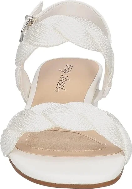 Easy Street Charee Women's Shoes White Woven : 11 M (B), Textile - Image 5