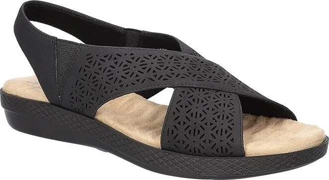 Easy Street Claudia Women's Shoes Black : 6.5 N (AA), Synthetic