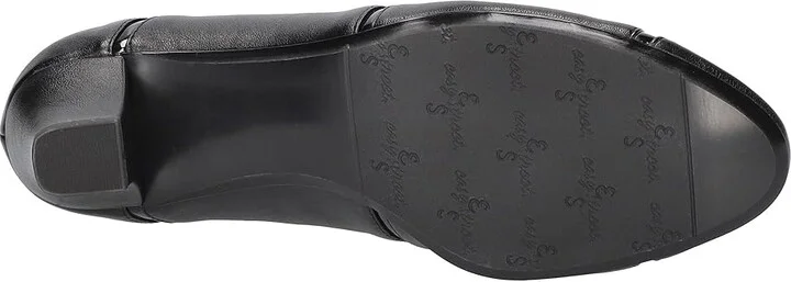 Easy Street Datia High Women's Heels Black : 6 W (D), Leather - Image 3
