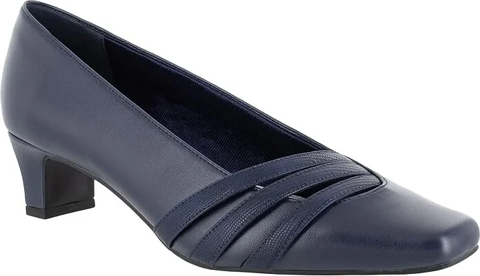 Easy Street Entice Women's Shoes Navy : 6.5 N (AA), Synthetic