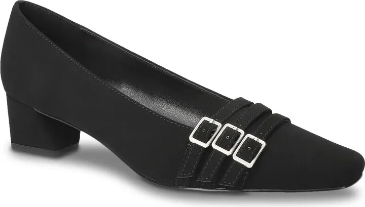 Black Faux Suede