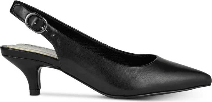 Easy Street Faye Slingback Kitten-Heel Pumps - Image 2
