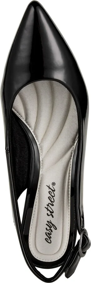 Easy Street Faye Slingback Kitten-Heel Pumps - Image 8