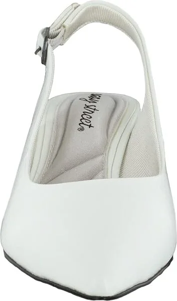 Easy Street Faye Women's Shoes White : 5.5 M (B), Synthetic - Image 5