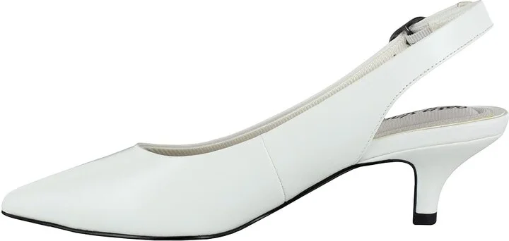 Easy Street Faye Women's Shoes White : 5.5 M (B), Synthetic - Image 6