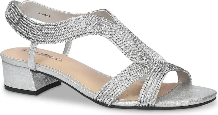 Silver Metallic Woven