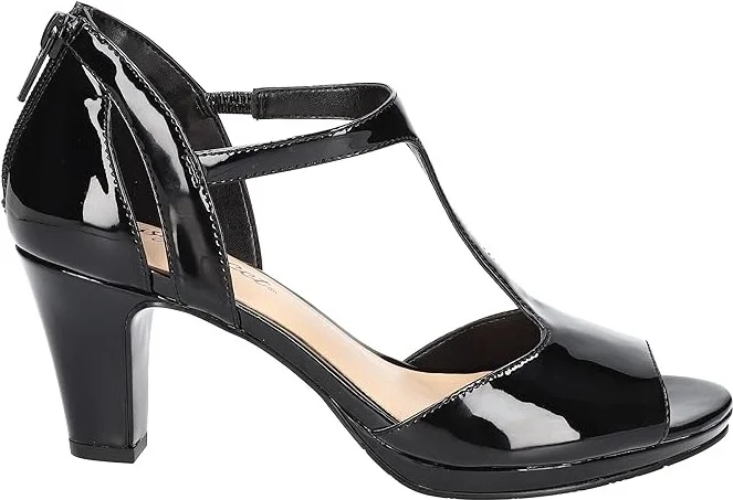 Easy Street Flash Women's Shoes Black Patent : 6.5 M (B), Synthetic - Image 7