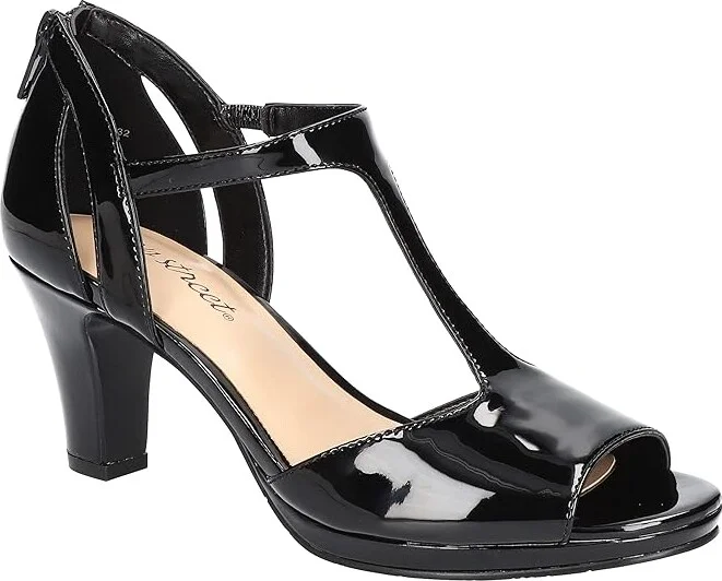 Easy Street Flash Women's Shoes Black Patent : 6.5 M (B), Synthetic