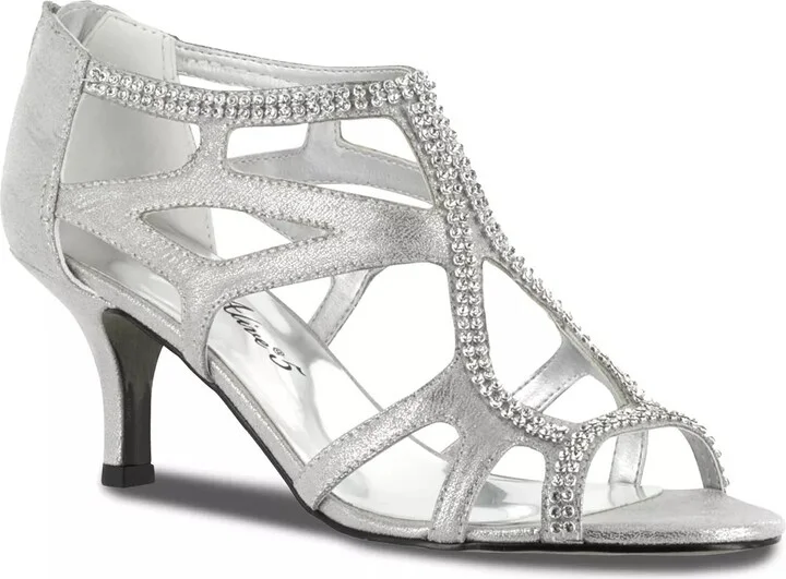 Silver Metallic Faux Leather