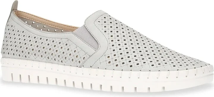 Grey Faux Leather