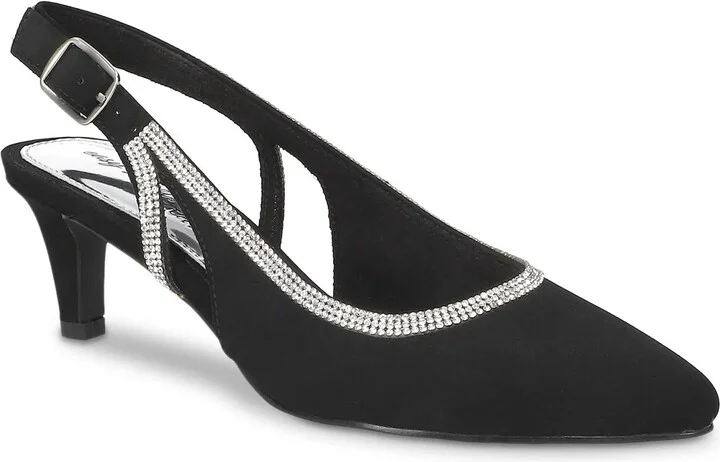 Easy Street Glisten Rhinestone Pump