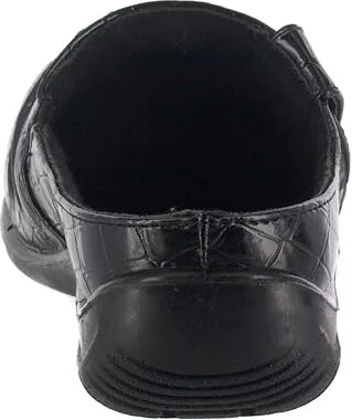Easy Street Holly Women's Shoes Black Patent Croco : 9.5 N (AA), Synthetic - Image 4