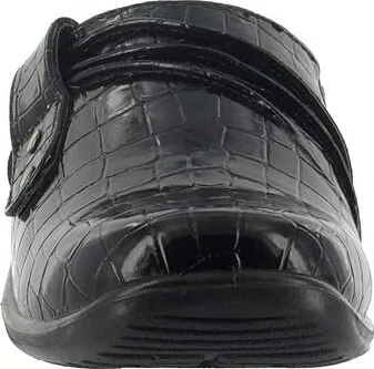 Easy Street Holly Women's Shoes Black Patent Croco : 9.5 N (AA), Synthetic - Image 5
