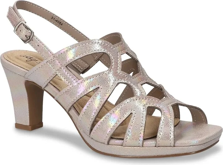 Beige Iridescent Synthetic
