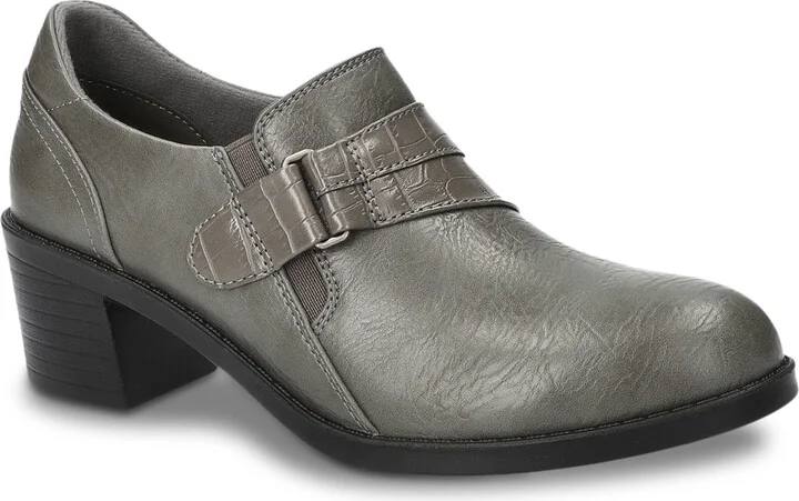 Grey Croc Print Strap