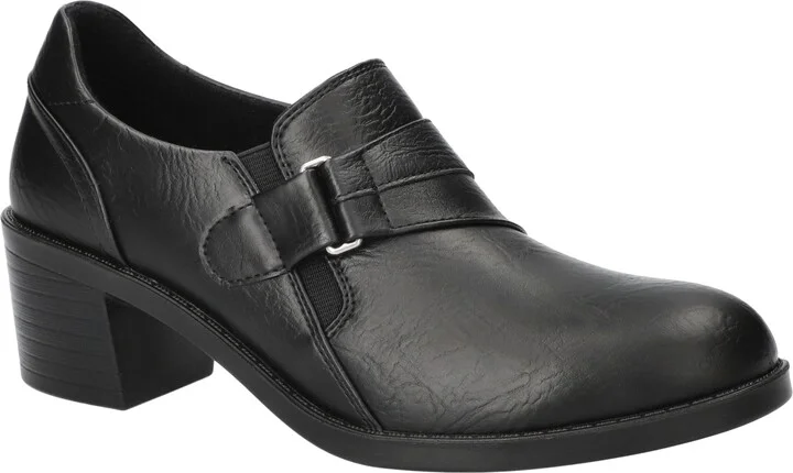 Easy Street Lavelle Women's Comfort Block-Heel Slip-On Shooties