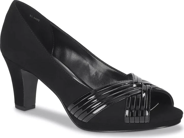Black Faux Suede