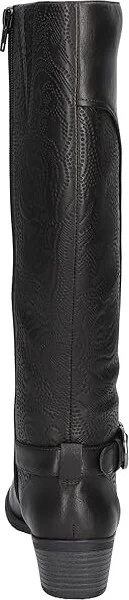 Easy Street Luella Plus Women's Shoes Black/Black Embossed/Gore : 5 M (B), Synthetic - Image 4