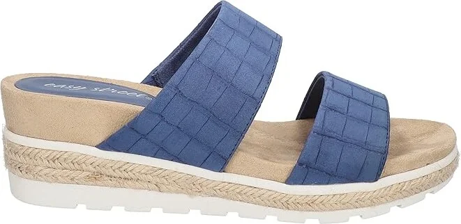 Easy Street Maryann Women's Shoes Denim Croco : 10 M (B), Synthetic - Image 7
