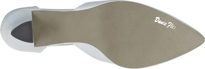 Easy Street Moonlight Women's Shoes Silver Satin : 5.5 M (B), Synthetic - Image 3