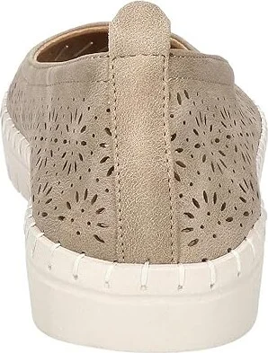 Easy Street Nitza Women's Flat Shoes Natural : 7 M (B), Leather - Image 4