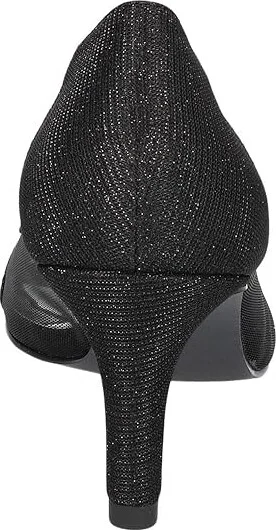Easy Street Picaboo High Women's Heels Black Glitter : 11 W (D), Textile - Image 4