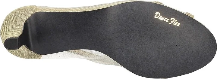 Easy Street Picaboo High Women's Heels Gold Glitter : 10 M (B), Textile - Image 3