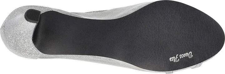 Easy Street Picaboo High Women's Heels Silver Glitter : 7.5 WW (EE), Textile - Image 3