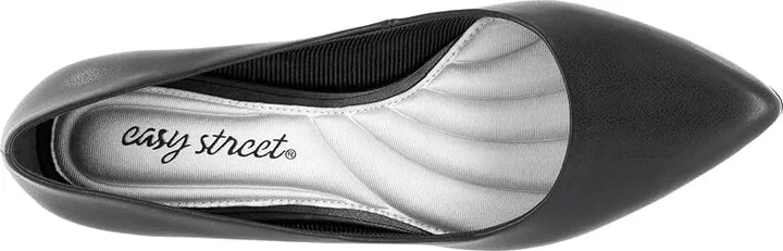 Easy Street Pointe Women's Shoes Black : 7 M (B), Synthetic - Image 2