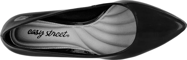 Easy Street Pointe Women's Shoes Black Patent : 7 N (AA), Synthetic - Image 2