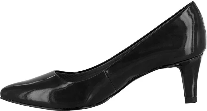 Easy Street Pointe Women's Shoes Black Patent : 7 N (AA), Synthetic - Image 6