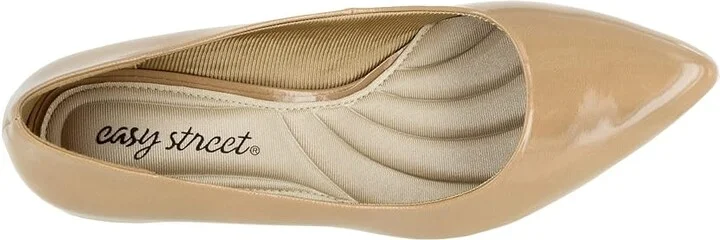 Easy Street Pointe Women's Shoes Nude Patent : 6 N (AA), Synthetic - Image 2